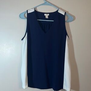 J. Crew Factory Sleeveless Blouse